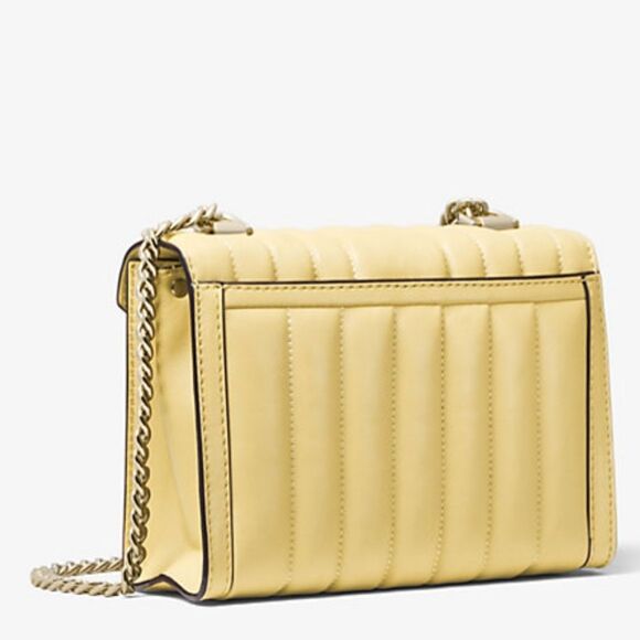 NWT Whitney Small Quilted Leather Convertible Shoulder Bag NWT - Picture 3 of 8